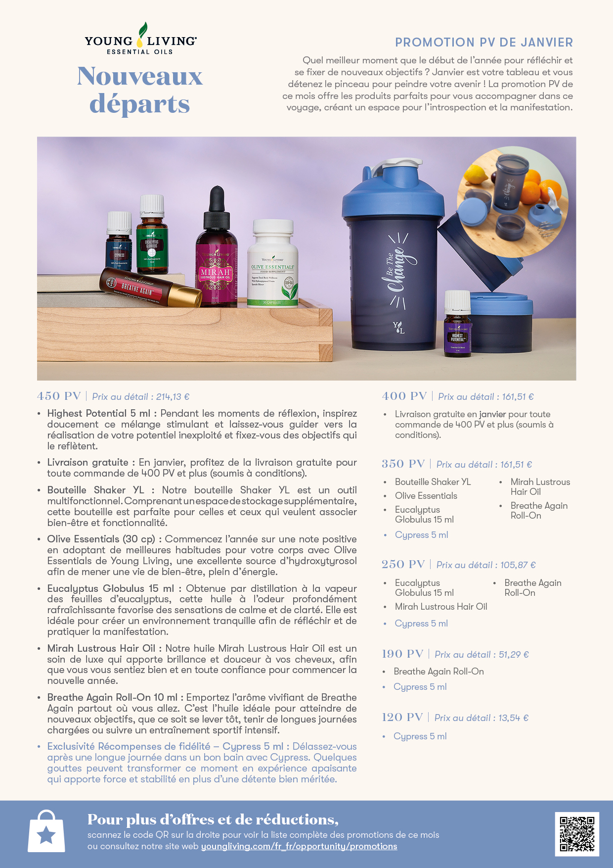 Promotions Young Living Essential Oils