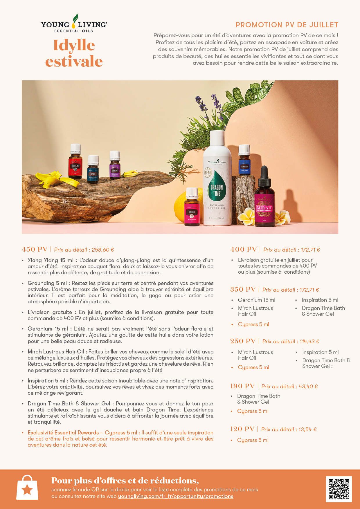Promotions Young Living Essential Oils