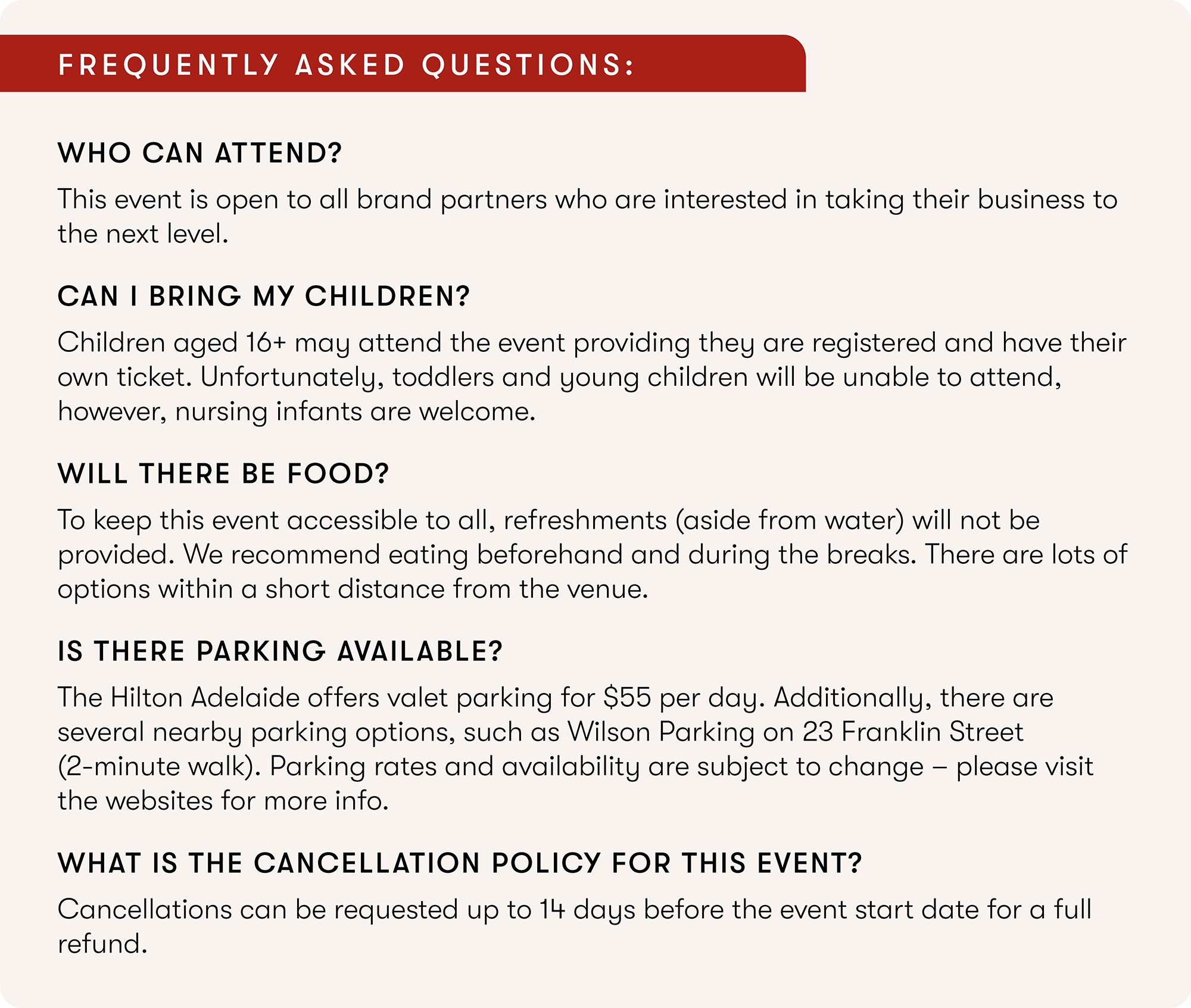 FAQs