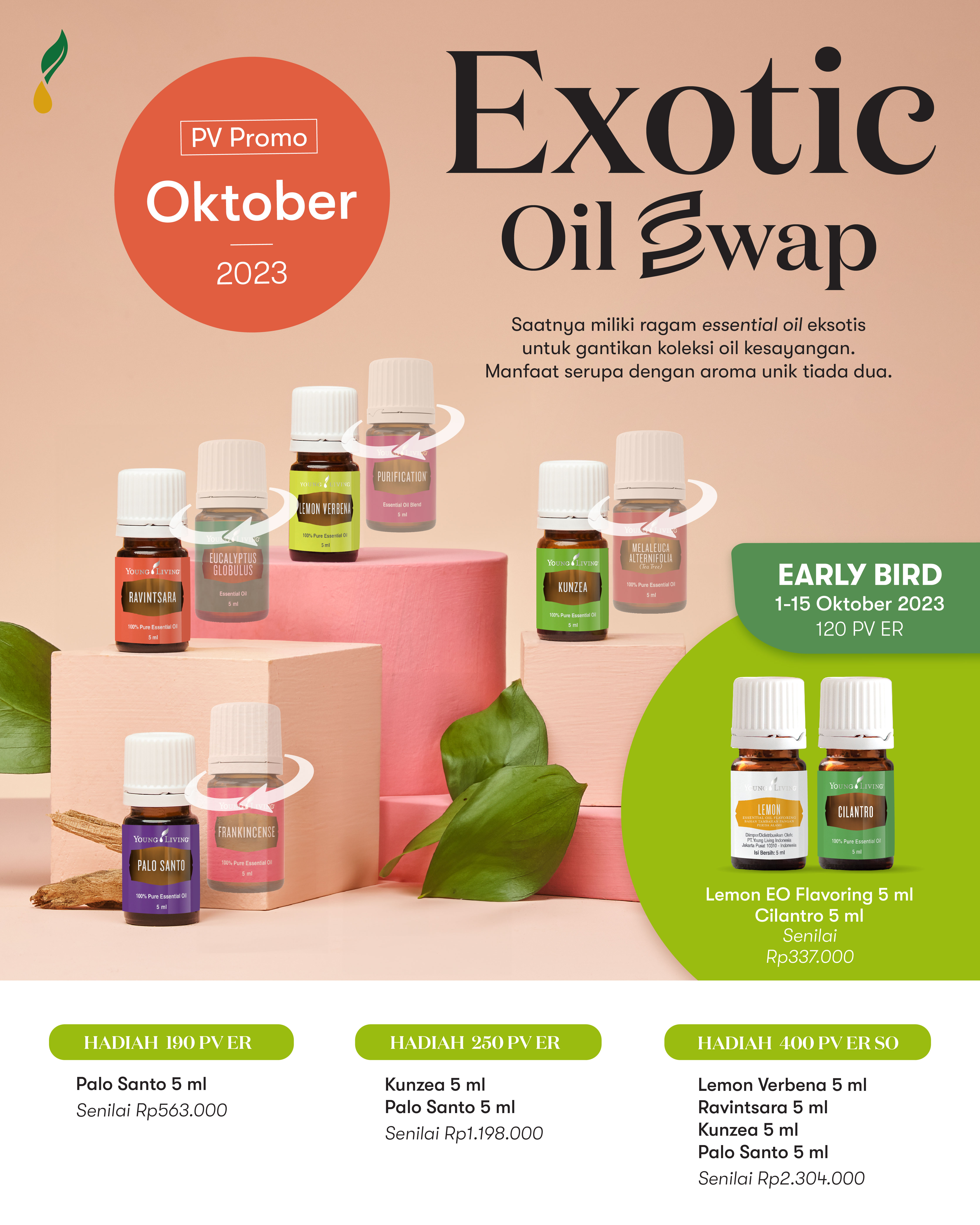 October 2023 Promotions Young Living Essential Oils
