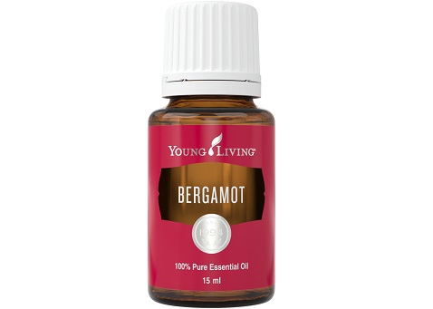 Bergamot Essential oil bottle made by Young Living