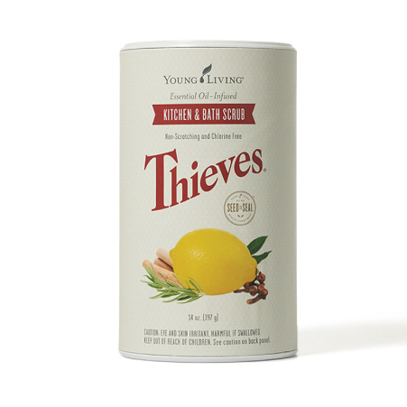 Thieves Kitchen And Bath Scrub Young Living Essential Oils   30654 