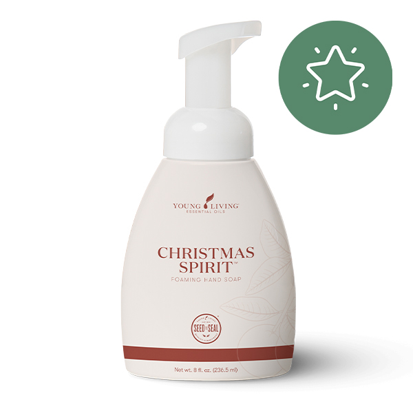 Christmas Spirit Foaming Hand Soap Young Living Essential Oils