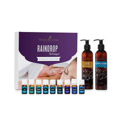 raindrop massage essential oils