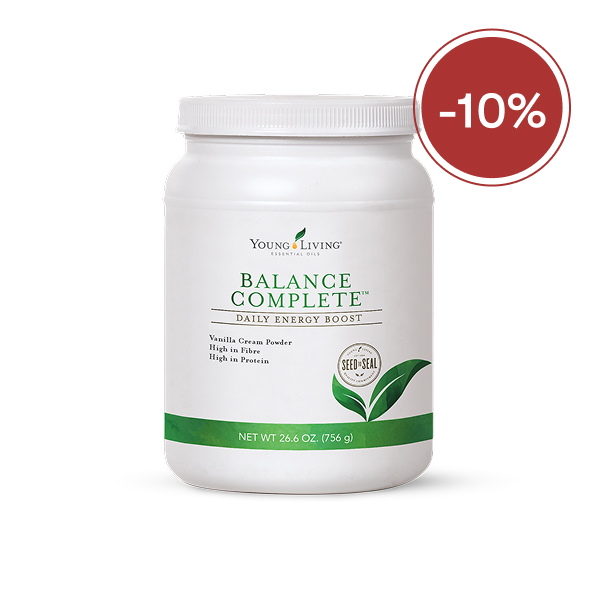 Balance Complete Young Living batido nutricional en polvo, proteína y fibra natural
