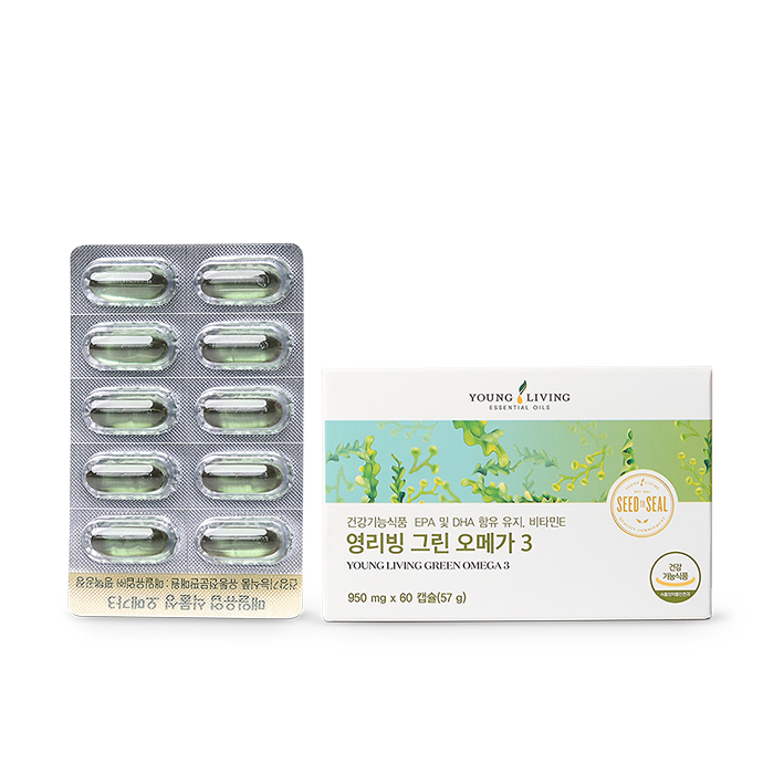 Green Omega 3 Korea Version Young Living Essential Oils