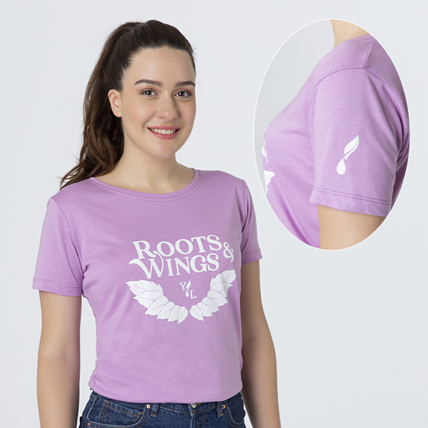 Love Broke Thru Lavender Tee