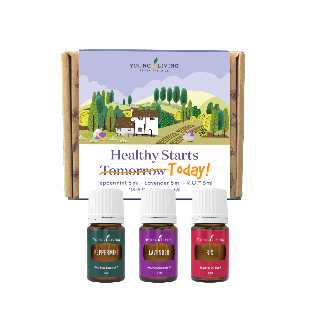 Starter Bundle Lavender Peppermint R C Young Living Essential Oils