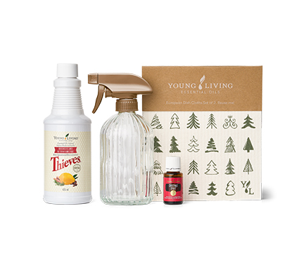 Thieves® Home Cleaning Kit  Young Living Essential Oils