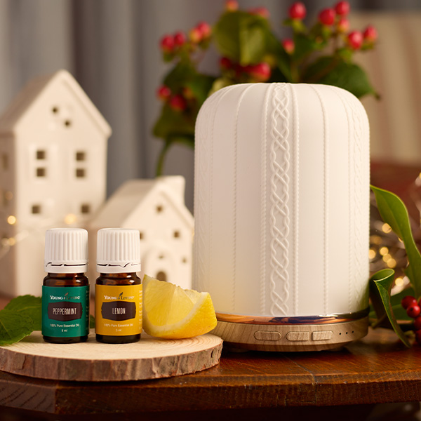 Knitted Ceramic Diffuser | Young Living Essential Oils
