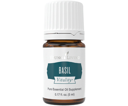 Basil Vitality Essential Oil Dietary Supplement Young Living Essential Oils