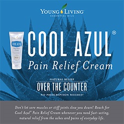 Cool Azul Pain Relief Cream Brochure - 25 pk. | Young Living Essential Oils